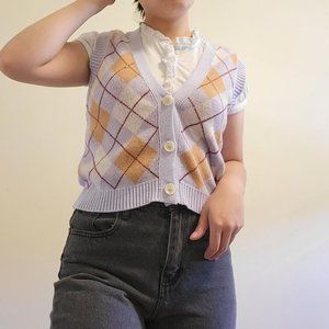 Cute Pastel Sweatervest Light Weighted